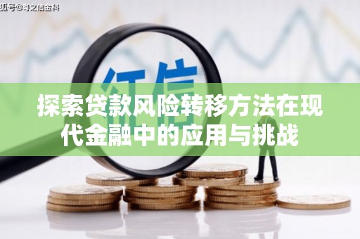 高埗探索贷款风险转移方法在现代金融中的应用与挑战