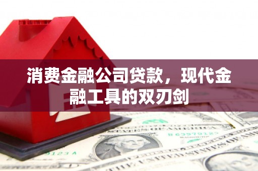 高埗消费金融公司贷款，现代金融工具的双刃剑