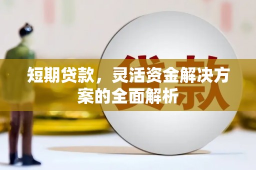 高埗短期贷款，灵活资金解决方案的全面解析