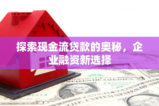 高埗探索现金流贷款的奥秘，企业融资新选择