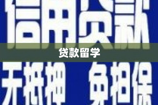 高埗贷款留学