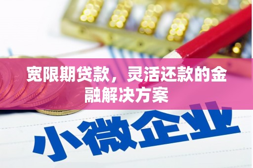 高埗宽限期贷款，灵活还款的金融解决方案
