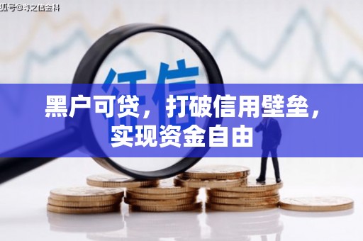 高埗黑户可贷，打破信用壁垒，实现资金自由