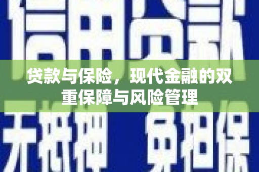 高埗贷款与保险，现代金融的双重保障与风险管理