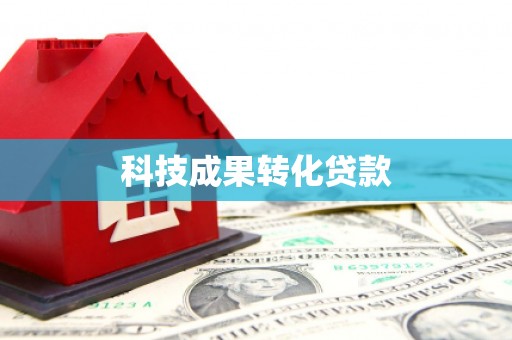 高埗科技成果转化贷款