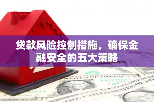 高埗贷款风险控制措施，确保金融安全的五大策略