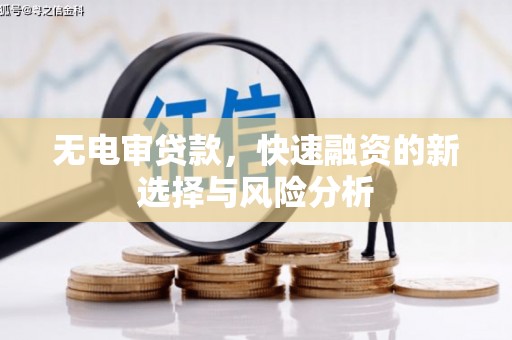 高埗无电审贷款，快速融资的新选择与风险分析