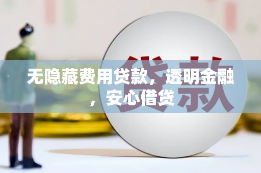 高埗无隐藏费用贷款，透明金融，安心借贷