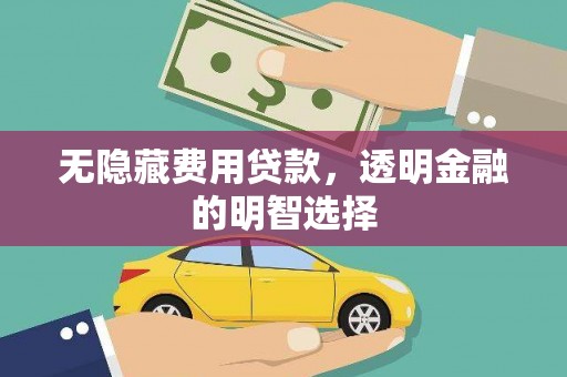 高埗无隐藏费用贷款，透明金融的明智选择