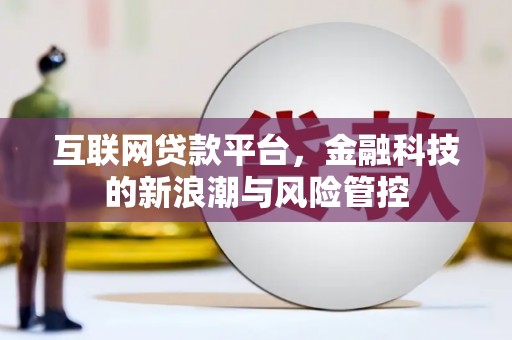 高埗互联网贷款平台，金融科技的新浪潮与风险管控