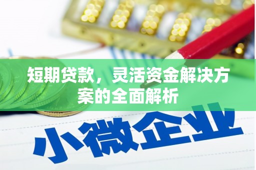 高埗短期贷款，灵活资金解决方案的全面解析