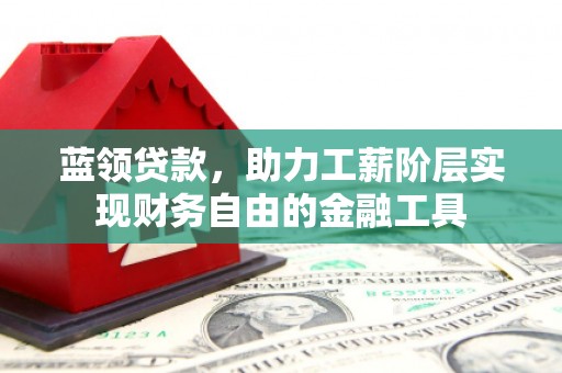 高埗蓝领贷款，助力工薪阶层实现财务自由的金融工具