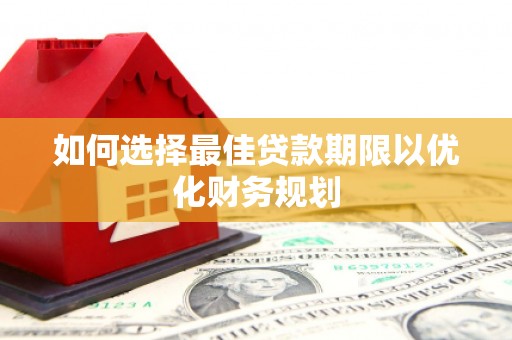 高埗如何选择最佳贷款期限以优化财务规划