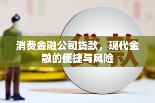 高埗消费金融公司贷款，现代金融的便捷与风险