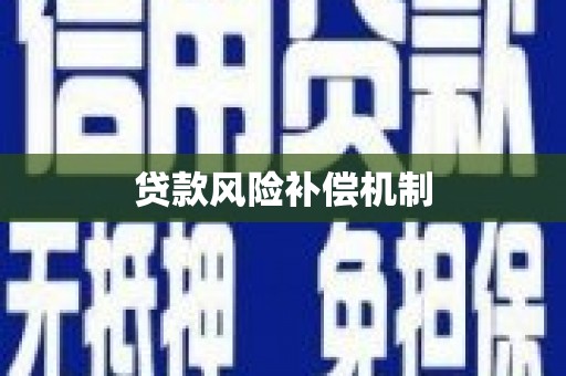 高埗贷款风险补偿机制