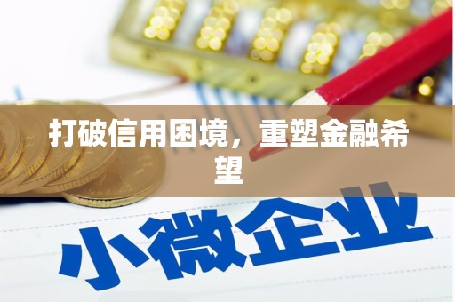 高埗打破信用困境，重塑金融希望