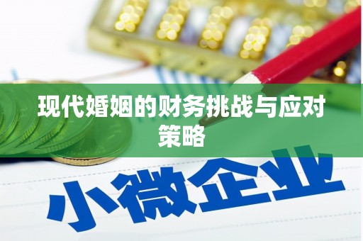 高埗现代婚姻的财务挑战与应对策略