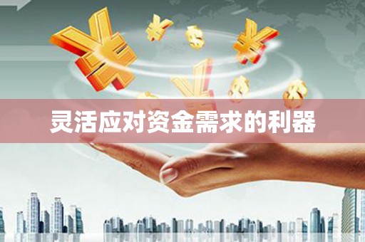 高埗灵活应对资金需求的利器
