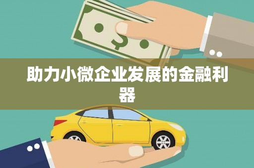 高埗助力小微企业发展的金融利器